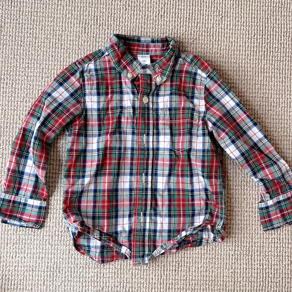 Gap boys 2T button down